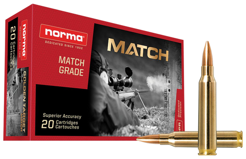 Norma Precision Golden .223 Remington, 69gr, Hollow Point Boat-Tail, 20rd Box - Ammo | The Gun Shop