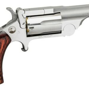 NAA Ranger II 22 LR/22 Mag 2.50" 5rd Stainless Rosewood Bird's Head Grip
