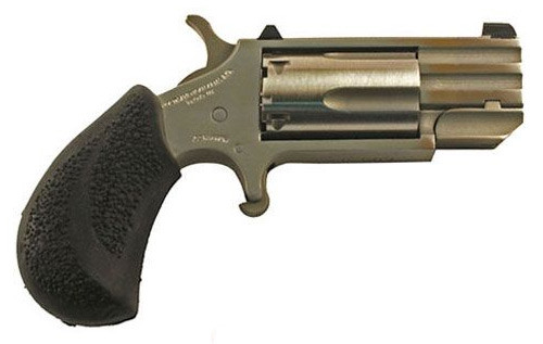 North American PUG 22 Magnum/22 LR, 1" Barrel, Black Grip, Stainless Steel, 5rd - Concealed Carry Guns | The Gun Shop