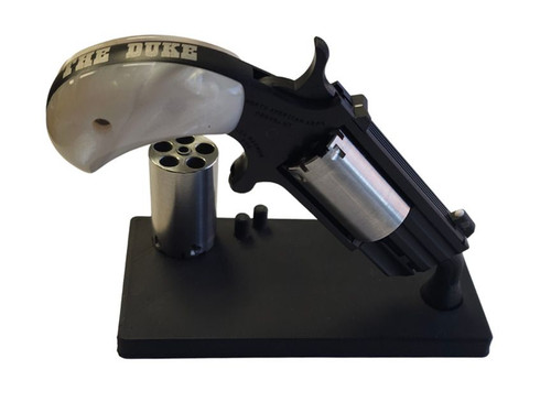North American Pug 22 Magnum, 22 LR Cylinder, 1" Barrel, "The Duke" Grip, 5rd - Collector Guns | The Gun Shop
