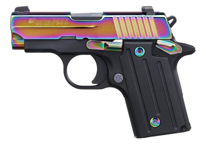 p238-rainbow-left-1 P238 TITANIUM RAINBOW - Uncategorized | The Gun Shop
