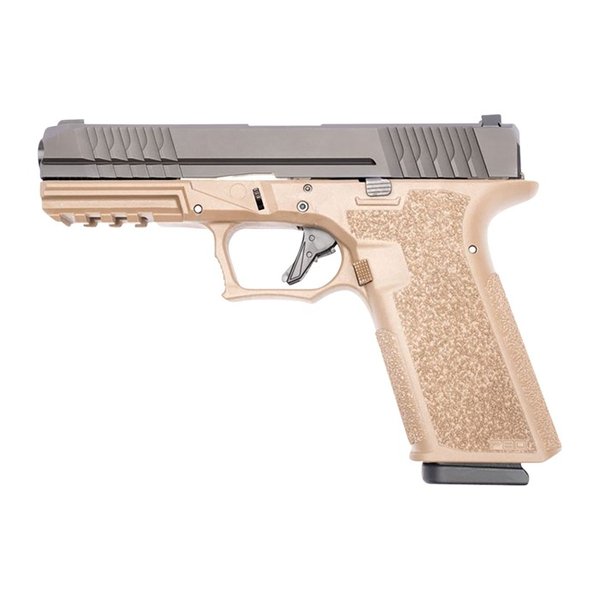 PFS9 POLYMER80 FULL SIZE 9MM FDE FRAME BLACK SLIDE - Brownells Deutschland