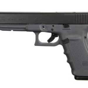 Glock 41 Gen4, 45ACP, 5.3", 10rd, MOS, Gray Frame