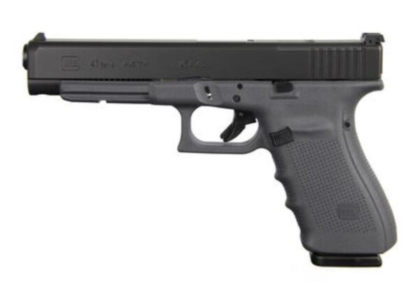 Glock 41 Gen4, 45ACP, 5.3", 10rd, MOS, Gray Frame