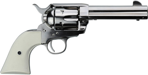 Pietta 1873 Gunfighter 357 Mag, 4.75'' Barrel, White Grip, 6rd - Collector Guns | The Gun Shop