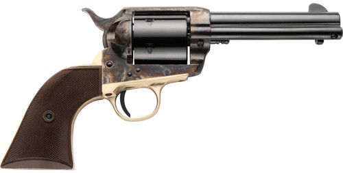 Pietta Guardian Six Dual 9mm/357 Magnum, 4.75" Barrel, Case Hardened Frame, Polymer Grip, 6rd - Firearm | The Gun Shop