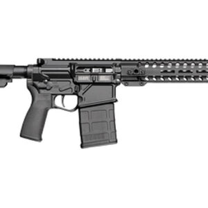 POF Rogue 308 Win Pistol, 12.5" Stainless Barrel, 11" Rail, Mid-Length DI, Lo Pro Block, Black