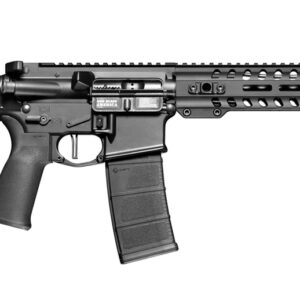Patriot Ordnance Factory Minuteman 556NATO, 10.5" Barrel, 9" Renegade Rail, Carbine Length Low Pro DI Gas Block, Aluminum Frame, Anodized Black, 30 Rounds