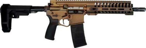 POF P415 Edge 5.56/.223 Pistol, 10.5" Barrel, M-LOK, SBA3, Burnt Bronze, 30rd
