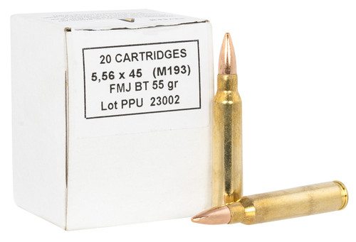 TR&Z Metric Rifle 5.56x45mm, 55gr, Full Metal Jacket Boat-Tail, 1000Bx - Ammo | The Gun Shop