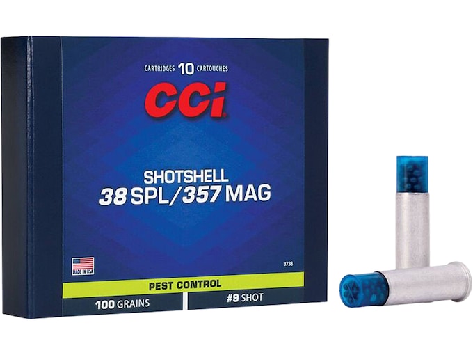 CCI Shotshell 38 Special Ammo 100 Grain Lead Shot 200 rounds - 3 Gun Competition | The Gun Shop
