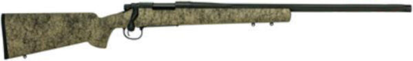 Remington 700 Gen2 .260 Rem 24" 5-R Fluted Barrel Black Cerakote HS Precision Stock Sand, Black Webbing