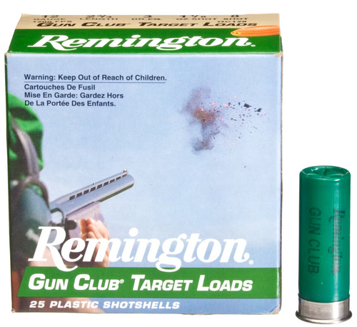 Remington Target Loads 12 Ga, 2.75", 1-1/8 oz, 8 Shot, 250rd Case - Ammo | The Gun Shop