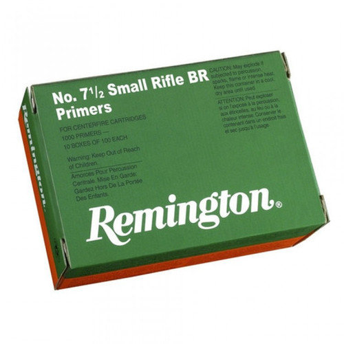 Remington Centerfire Primers 7-1/2 Small Rifle BR, 500rd Box - Ammo | The Gun Shop