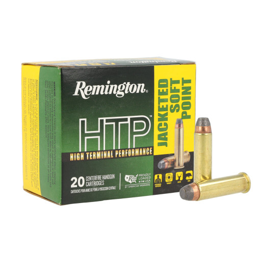 Remington 44 Remington Magnumnum, 240gr, Jacketed Soft Point, 20rd Box - Ammo | The Gun Shop