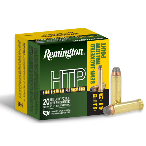 Remington 44 Remington Magnumnum, 240gr, Semi-Jacketed Hollow Point, 20rd Box - Ammo | The Gun Shop
