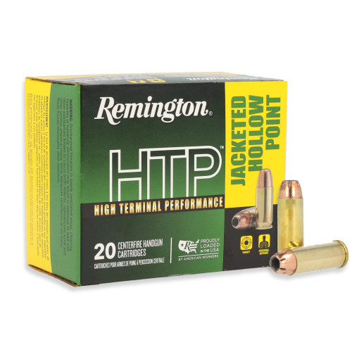 Remington HTP 45 Colt, 230gr, Jacketed Hollow Point, 20rd Box - Ammo | The Gun Shop