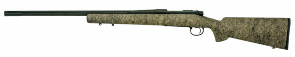 Remington 700 Gen 2 6.5 Creedmoor, 24" 5-R Black Cerakote Fluted Barrel, Sand Color HS Stock, X-Mark Pro Trigger