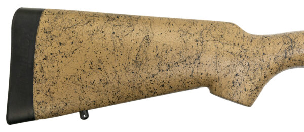 Remington Custom Shop 700 NA 338 Lapua, 26" Barrel W/Muzzle Brake, 40X Trigger, Tan Stock W/Black Webbing