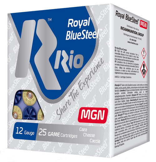 Rio Royal BlueSteel Magnum 12 Ga, 3", 1 3/8 oz, 3 Shot, 25rd Box - Ammo | The Gun Shop
