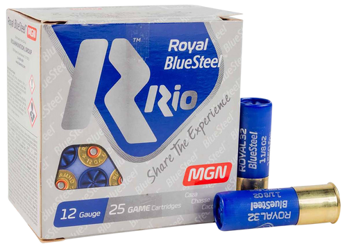 Rio Royal BlueSteel Magnum 12 Ga, 3", 1 3/8 oz, 2 Shot, 25rd Box - Ammo | The Gun Shop