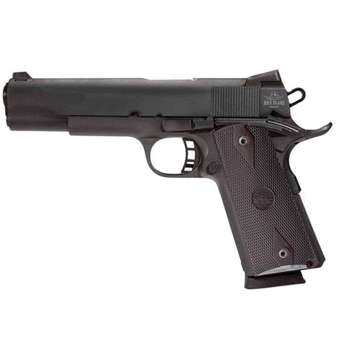 Rock Island Armory M1911-A1 Full Size Tactical, Semi-Automatic, .45 ACP ...