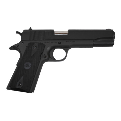 Rock Island GI Entry 9mm, 5" Barrel, Black, Rubber Grip, Manual Safety, 10rd - 1911 Guns | The Gun Shop