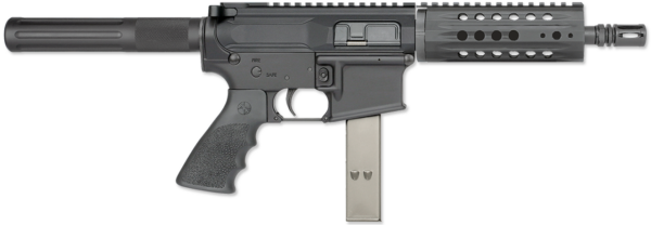 Rock River Arms LAR-9 A4 AR-15 Pistol, 7", 9mm, Free Float Handguard, Optic Ready