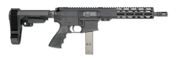 Rock River Arms LAR-9 9mm, 10.5" Barrel, MLOK, SBA3 Brace, Black, 32rd