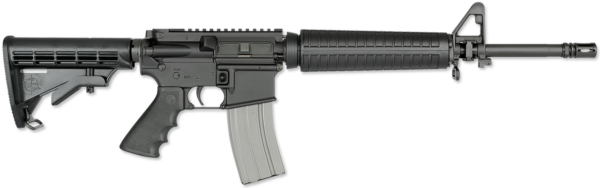 Rock River Arms LAR-15 Elite CAR A4 AR-15 223/5.56 16" Chrome Lined Barrel, 6-Position Black Stock, 30rd Mag