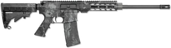 Rock River Arms RRAGE AR-15 223/5.56 16" Barrel, Veil Tac-Black Camo, 30rd Mag