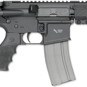 Rock River Arms LAR-15 A4 AR-15 Pistol 223/5.56 NATO 7" Black Hogue Rubber SBA3 Tactical Arm Brace