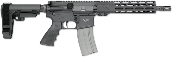Rock River Arms LAR-15 A4 Pistol 223 Rem,5.56 NATO 10.5" Barrel Black Hogue Rubber SB Tactical Arm Brace