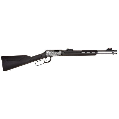 Rossi Gallery 22 LR, 18" Barrel, Black, Scroll Engraving, 15rd - Firearm | The Gun Shop