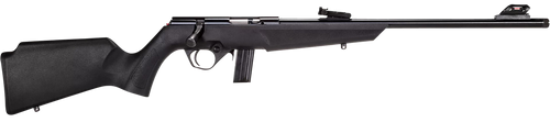 Rossi RB22 22 LR, 16" Barrel, Matte Black, Fiber Optic Sights, 10rd - Firearm | The Gun Shop