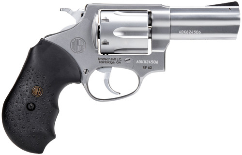 Rossi, RP63 Revolver 357 Mag/38 Spl, 3" Barrel, SS, Rubber Grips, Fixed Sights, 6 Rounds - Firearm | The Gun Shop