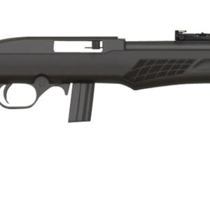 Rossi RS22 .22 LR, 18" Barrel, Fiber Optic Sights, Synthetic Stock, Black, 10rd