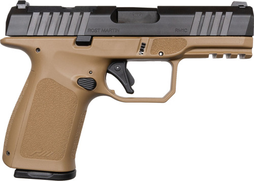 Rost Martin RM1C 9mm, 4" Barrel, Flat Dark Earth, Optics Ready, Includes RMR Moutning Plate, 17rd - Concealed Carry Guns | The Gun Shop