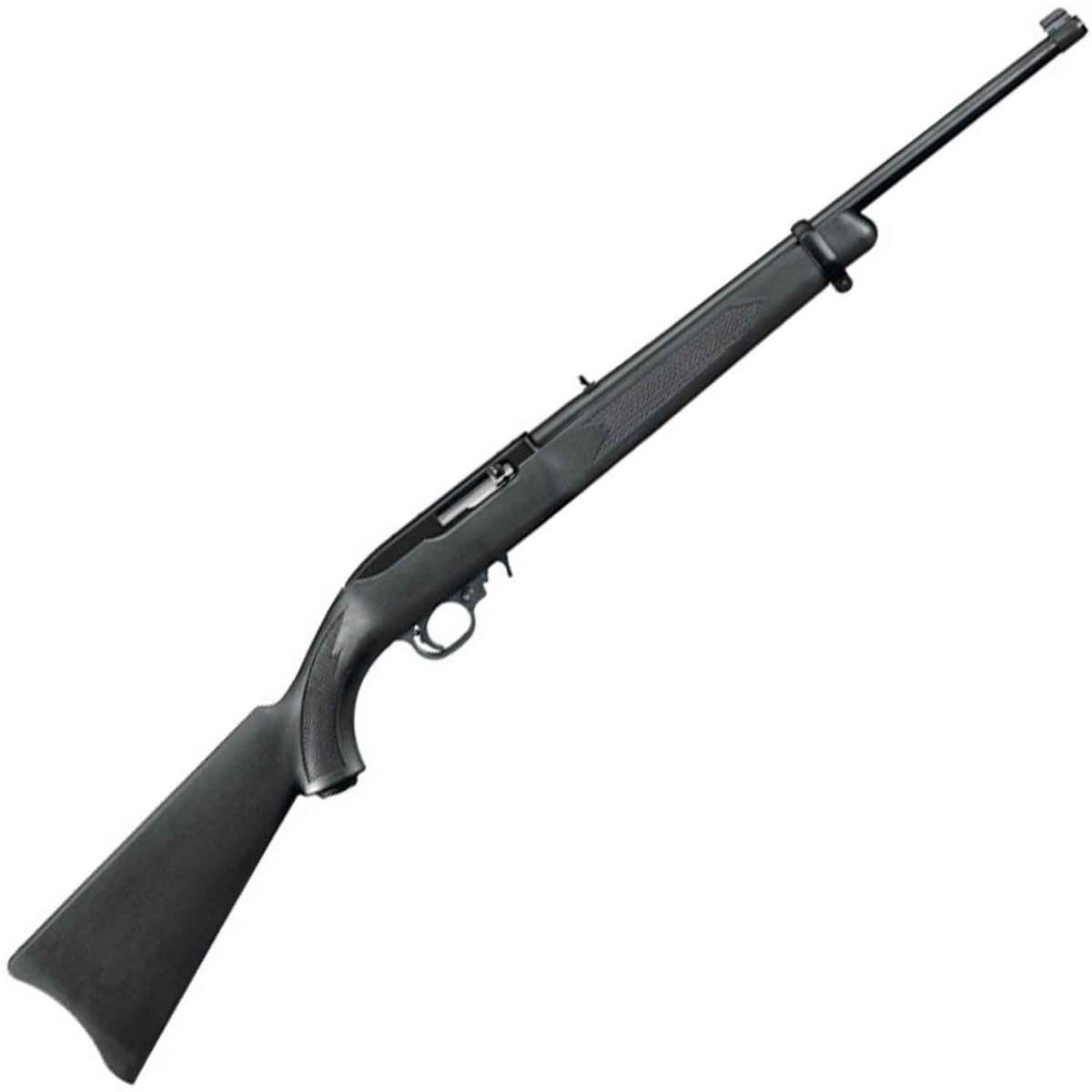 Ruger 10/22 Carbine Synthetic Satin Black Semi Automatic Rifle - 22 Long Rifle - 18.5in - Rifles | The Gun Shop