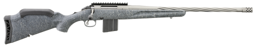 Ruger American Gen II 350 Legend, 20" Threaded Barrel, Gray Splatter, 5rd - Firearm | The Gun Shop