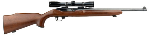 Ruger Carbine Sporter 44 Remington Magnum, 18" Barrel, Wood Stock, Krombach Lux 2-4x36 Scope - Firearm | The Gun Shop