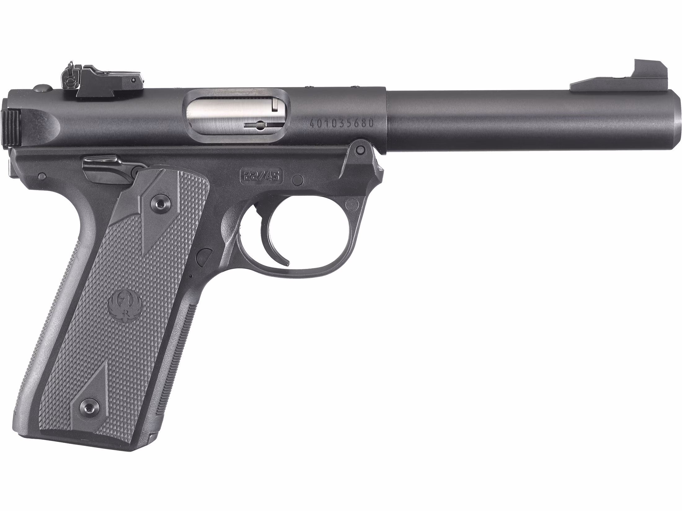 ruger-mark-iv-22-lr-5-5-barrel-black-synthetic-grip-10rd-ruger-349426 Ruger Mark IV 22/45 22LR Pistol 5.5 Barrel 10+1 Round Black