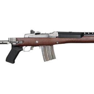 Ruger Mini 14 Black Semi Automatic Rifle 300 Aac Blackout 18 5in