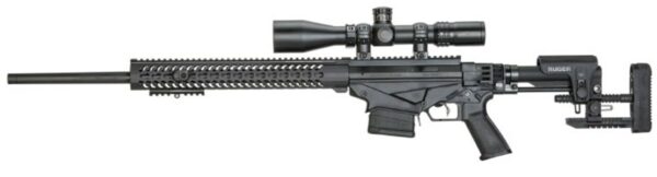 *D*Ruger Precision Rifle, Bolt Action, .308 Win, 20", Folding Stock, Black