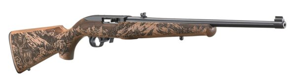 Ruger 10/22 Mule Deer .22 LR, 18.5" Barrel, Adj. Sights, Blued, 10rd