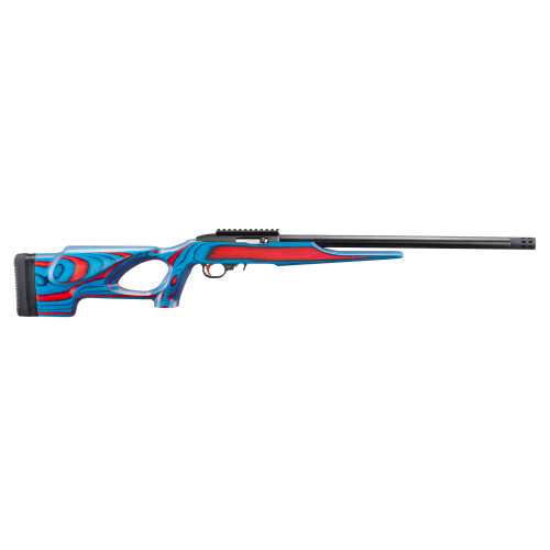 Ruger 10/22 USA Shooting 2024 22 LR, 18" Barrel, Red/Blue Laminate, USA Shooting Coin, 10rd - Firearm | The Gun Shop