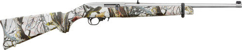 Ruger 10/22 22 LR, 18.5" Barrel, American Camo, Stainless Rec, 10rd - Exclusive Guns | The Gun Shop
