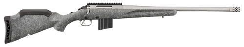 Ruger American Gen II 400 Legend, 20" Threaded Barrel, Gray Splatter, 5rd - Firearm | The Gun Shop