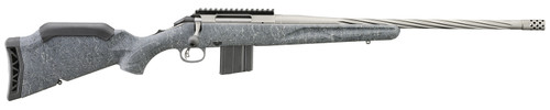 Ruger American Gen 2 6.5 Grendel, 20" Threaded Barrel, Gray Splatter, 10rd - Firearm | The Gun Shop