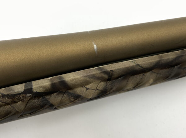 Ruger American 6.5mm Creedmoor 22" Threaded Barrel Bronze Finish Composite Go Wild I-M Brush Camo 3rd, NEW-UNFIRED W/SMALL SCRATCH ON BARREL